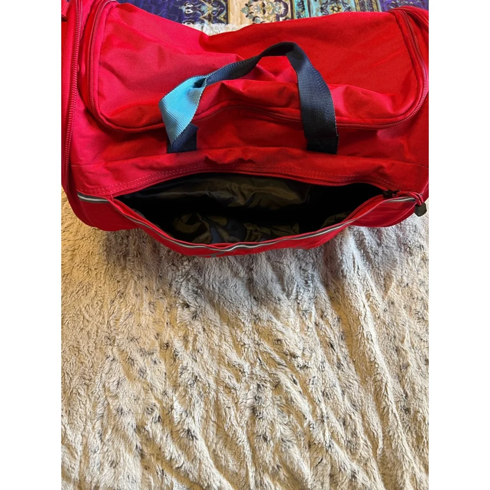 Tommy Bahama Clamshell Expandable Duffel Bag Packable Luxury Travel 20x12